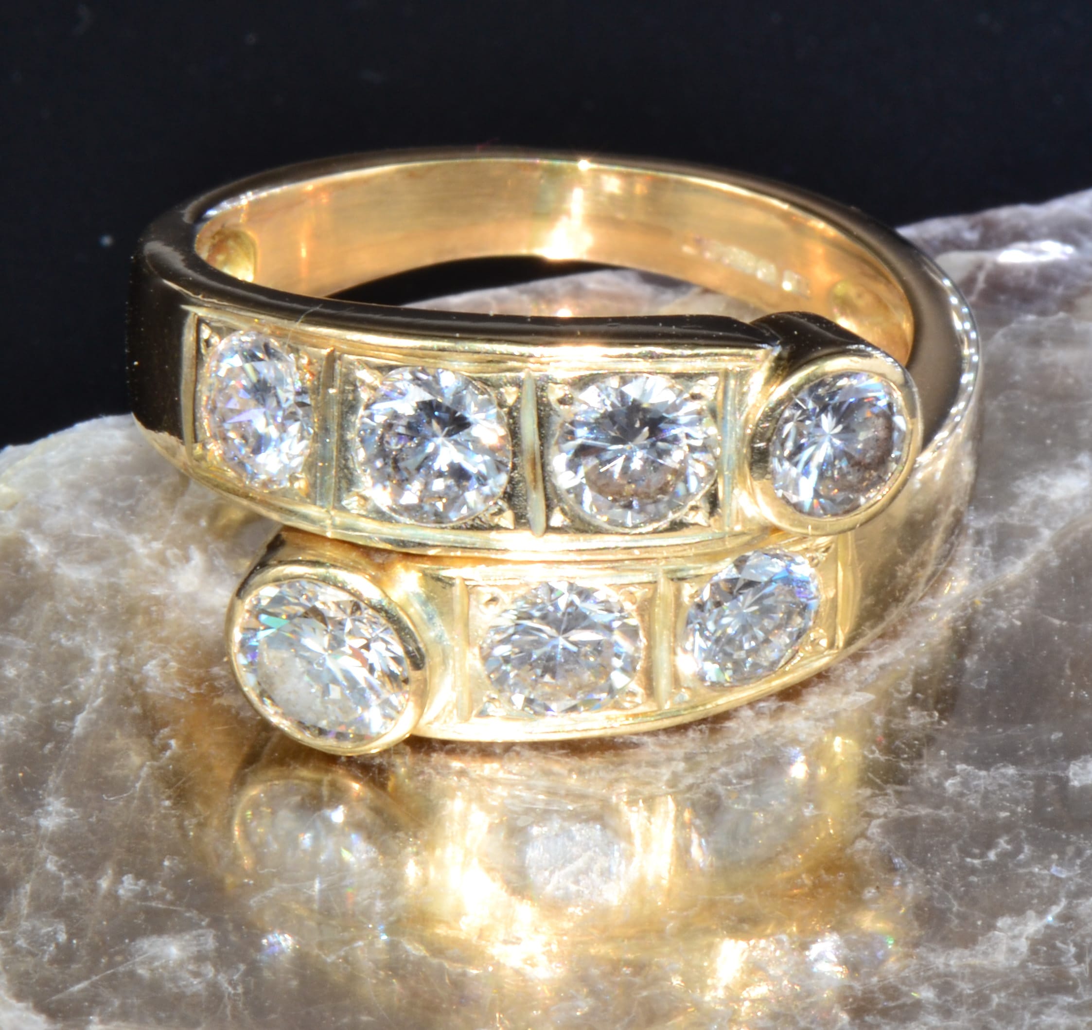 Best Gold diamond ring close cropped