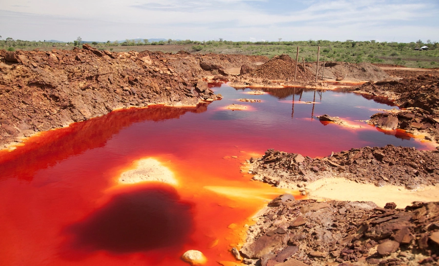 Acid mine drainage