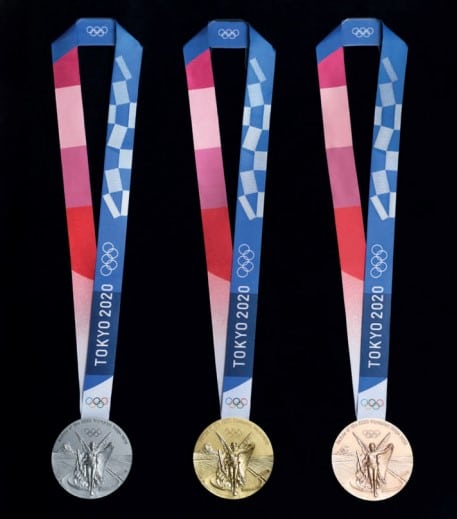 Olympic medals Tokyo 2021