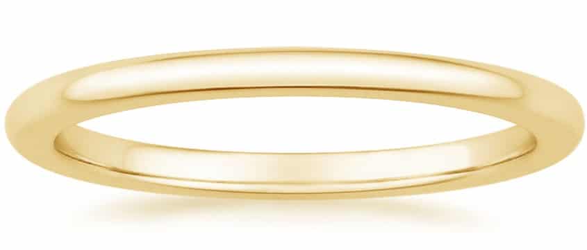 gold wedding band