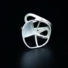 Floral Silver Ring