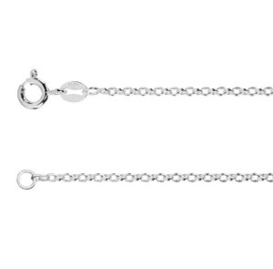 Sterling Silver Belcher Chain 18 inch