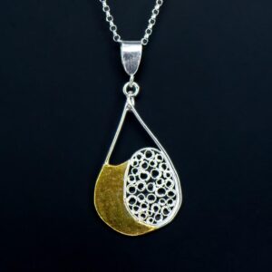 Sailing jewellery medium pendant flat large filigree