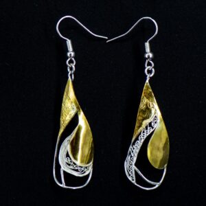 Sailing jewellery medium sail earrings